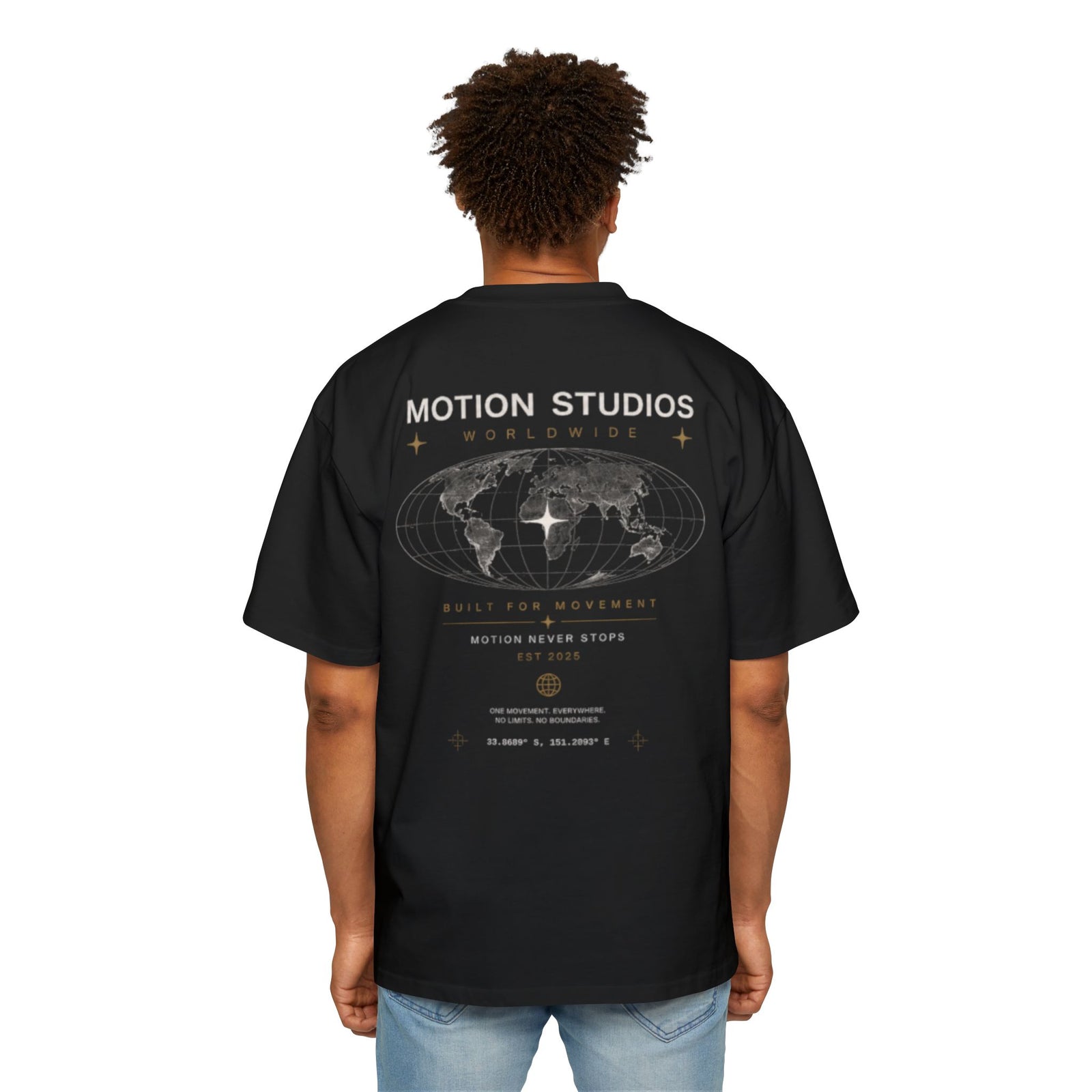 Motion Studios World Map Tee
