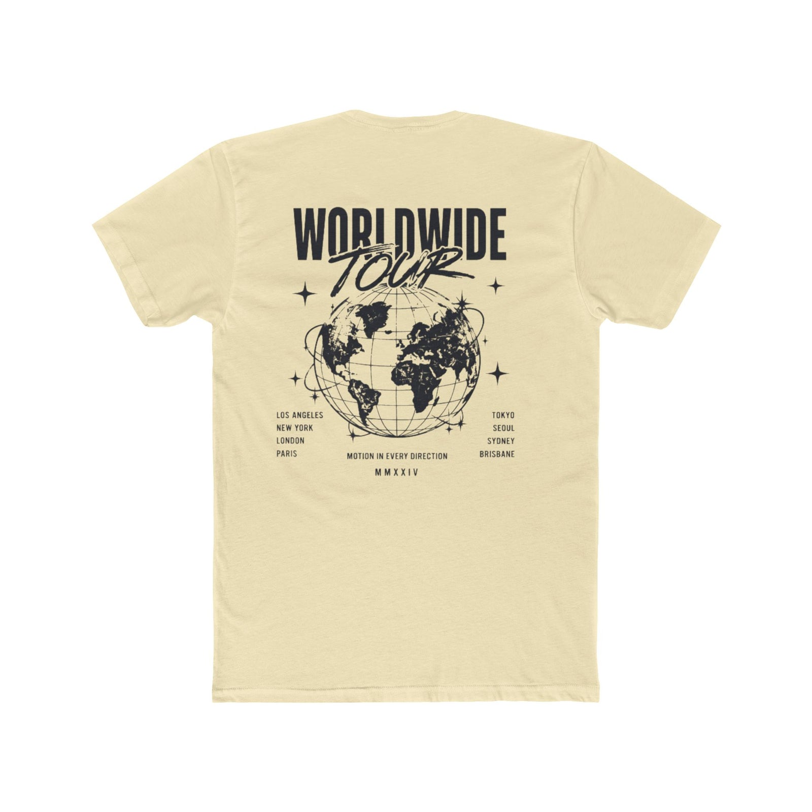 Global motion tee