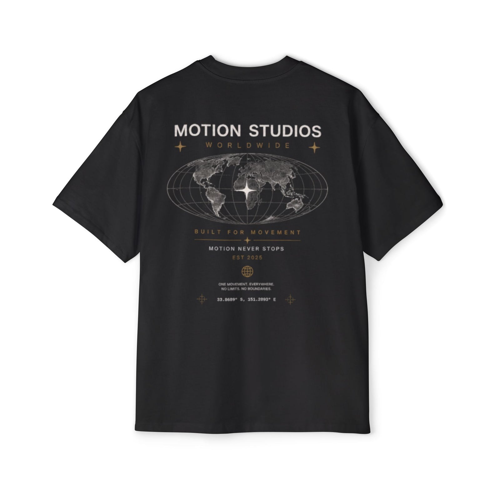 Motion Studios World Map Tee
